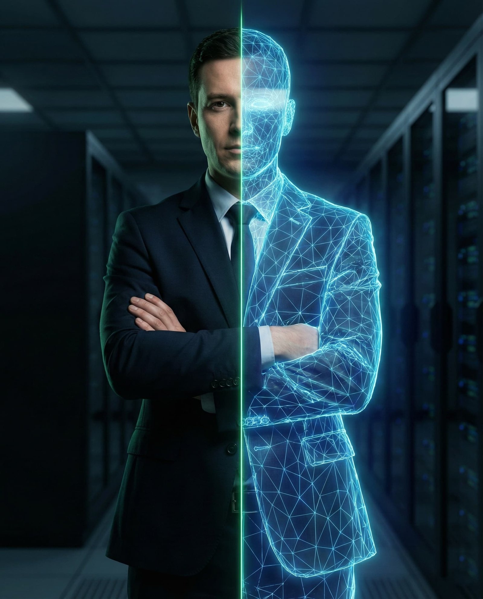 Futuristic AI Avatar Technology